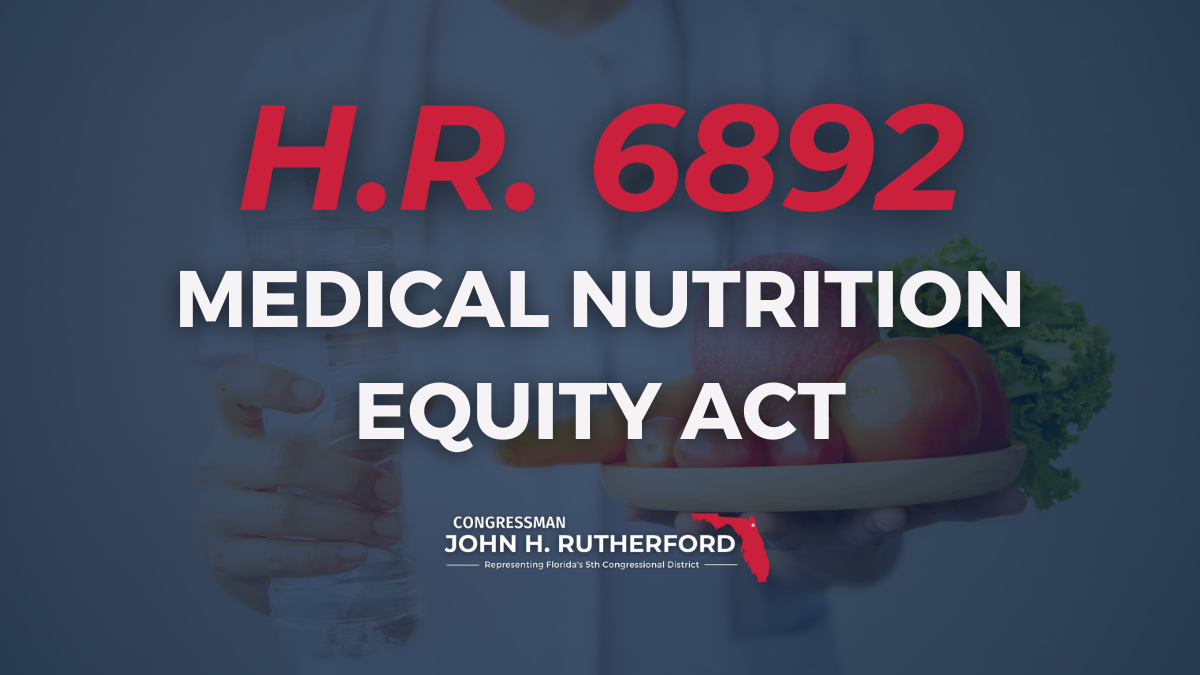 Medical Nutrition Equity Act