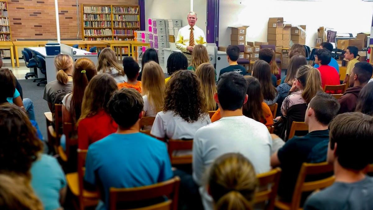 Rutherford School Visit