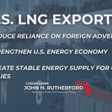 Graphic outlining benefits of maintaining U.S. LNG exporting