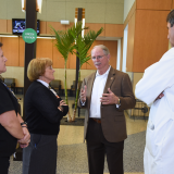 Congressman John Rutherford meets with Jax Hospital staff.
