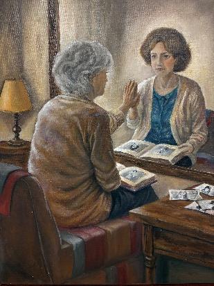 Third Place – Ketong Zhang, “Stranger in the Mirror”