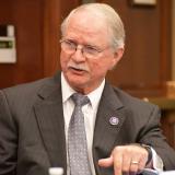 Congressman John Rutherford speaking during committee