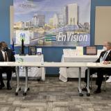 Rep. Rutherford with Secretary Ben Carson at Sulzbacher's EnVision Center