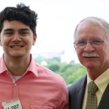 Mateo with Congressman Rutherford